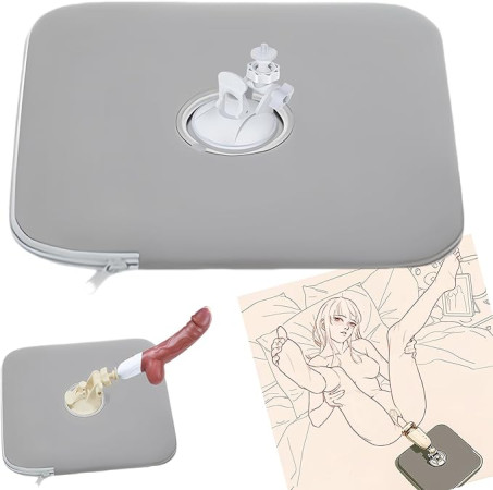 Ergonomic Sex Positioning Wedge Pillow with Universal Toy Holder
