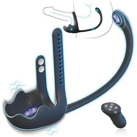 Vibrating Anal Prostate Massager With Cock Ring  In Pakistan