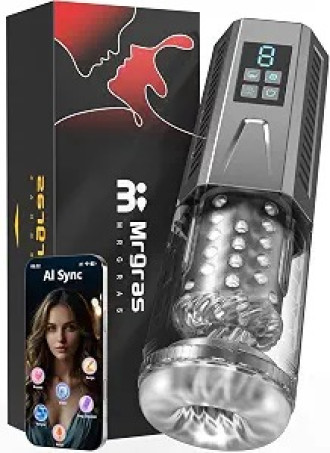 AI Interactive Multi-Function Automatic Male Masturbator with Video Sync