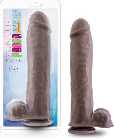 Blush Novelties Au Naturel 11.5 Inch Dual Density Dildo