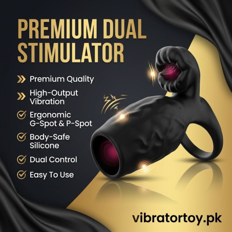 Vibrating Cock Ring With Penis Sleeve In Pakistan