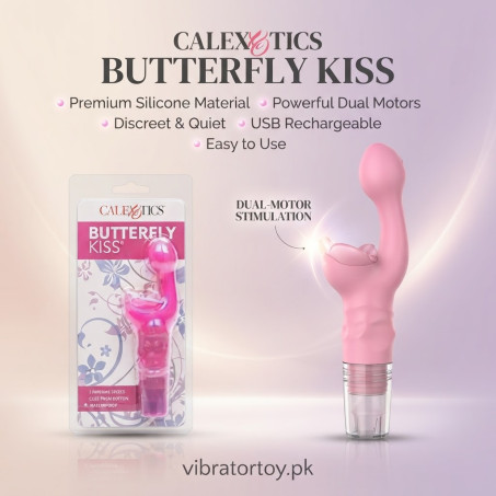 CalExotics Original Butterfly Kiss Vibrator In Pakistan