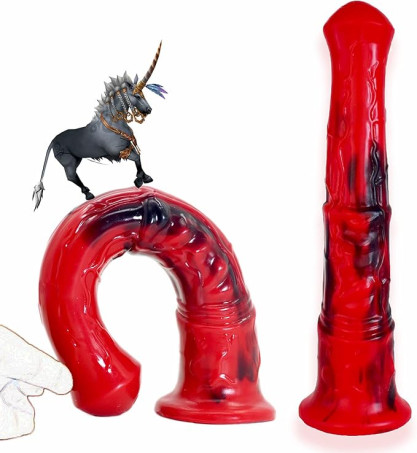 Horse Dildo Realistic 12 Inch Animal Silicone Suction Cup Toy