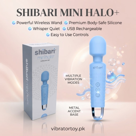 Shibari Mini Halo Wand Massager Vibe Vibrator In Pakistan