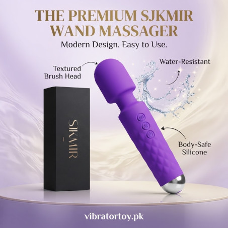 SJKMIR Vibrater Wand Vibrator with Waterproof In Pakistan