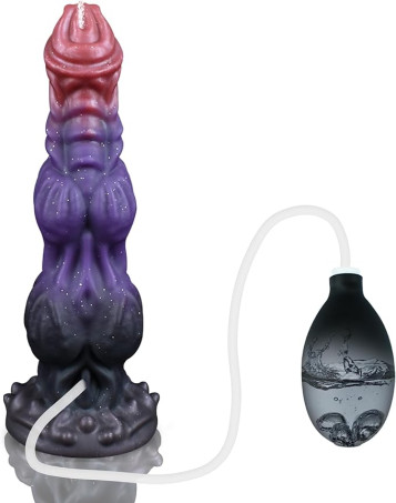 Handcrafted Squirting Monster Knot and Fantasy Silicone Dildo