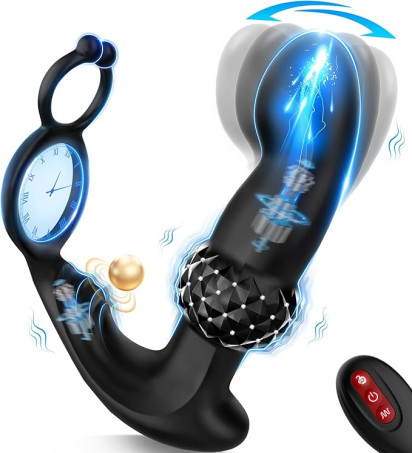 BEISAR Prostate Massager Anal Beads Vibrator, AI Sync Male Sex Toys for Men Sex Toy