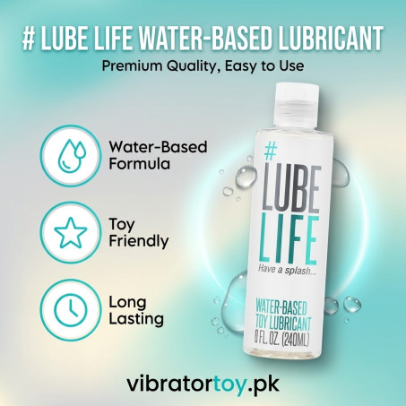 LubeLife Water Based Lube 8oz In Pakistan