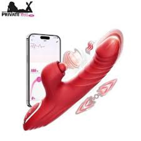 Thrusting Dildo for Women Toendi G Spot Rose Toy