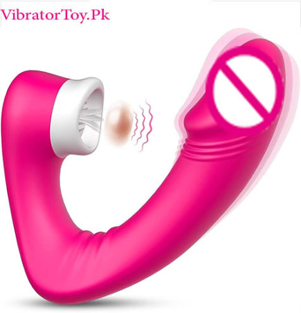 2 In 1 Clit Sucker And Insertable Vibrator