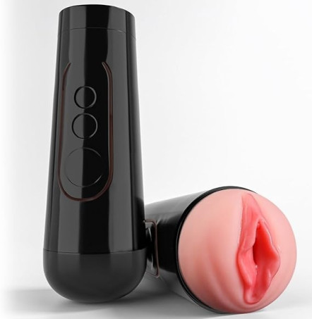Aiccos Male Masturbator Cup, Quiet Adult Sex Toys for Men 