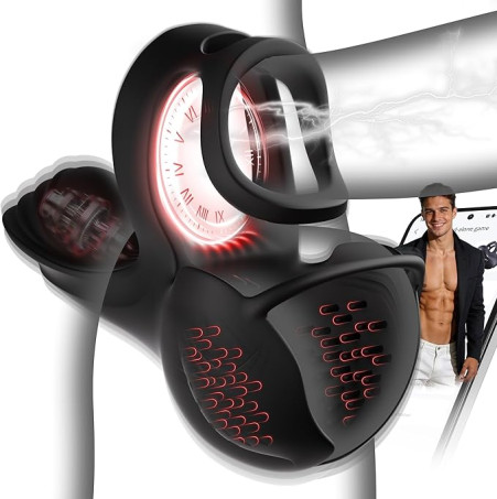 Vibrating Cock Ring Male Sex Toys – KUSHOR Penis Ring Vibrator