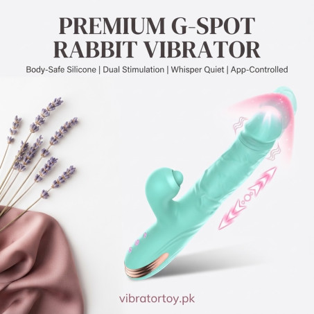 Thrusting Dildo Vibrator with Tapping In Pakistan