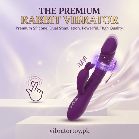 Thrusting Vibrator Adult Sex Toys Rabbit Vibrator In Pakistan