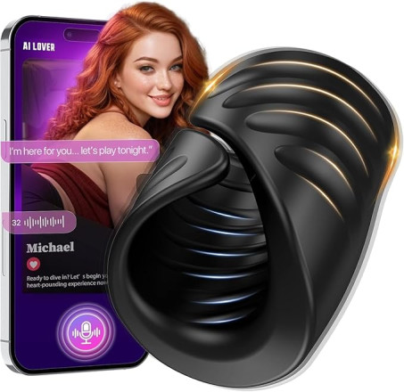 Male Sex Toys for Men - Male Masturbator Penis Training Vibrator