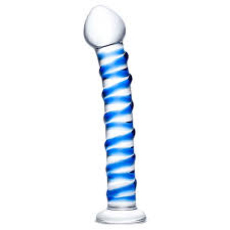 Spiral Glass Dildo