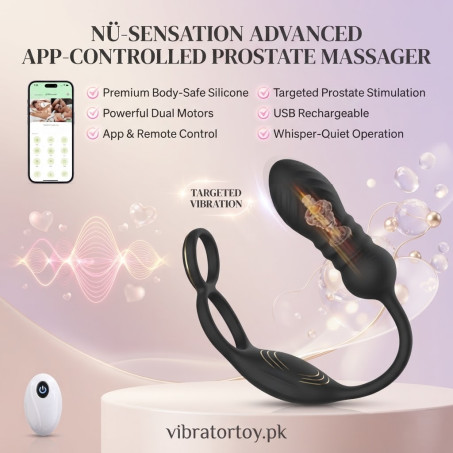 Thrusting Vibrating Prostate Massager For Women In Pakistan