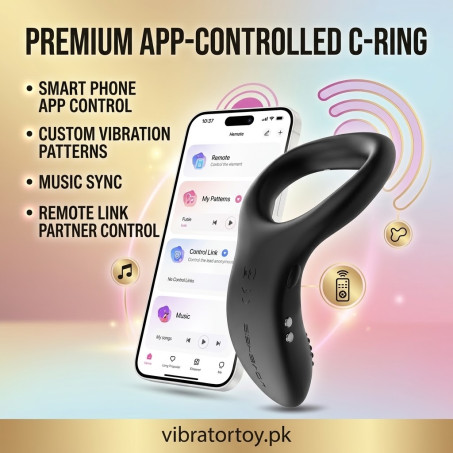LOVENSE Diamo Vibrating Penis Ring – Cock Ring for Men In Pakistan