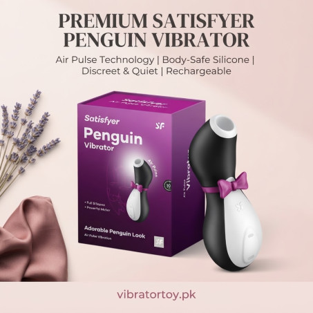 Satisfyer Penguin Clitoral Stimulator In Pakistan