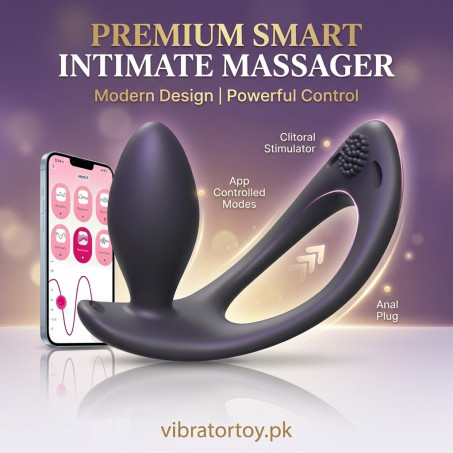 Strap On Vibrating Anal Butt Plug, Hands Free Male Women Couples Adult Anal Sex Toys In Pakistan