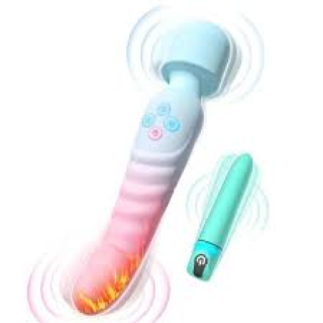 G Spot Vibrator Wand & Bullet Vibrator Set