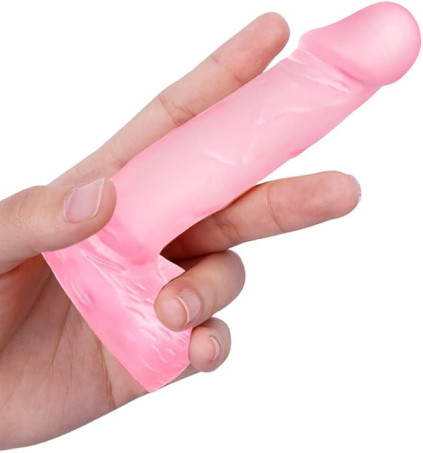 4 Inch Soft Silicone Realistic Mini Comfort Massager Stick