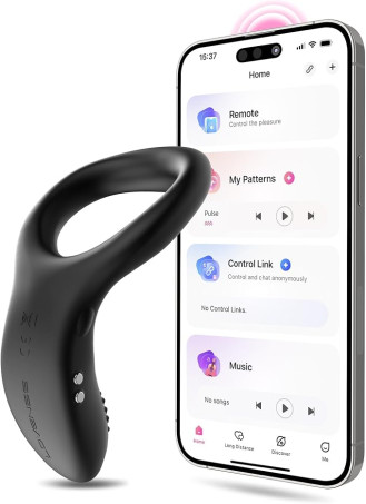 LOVENSE Diamo Vibrating Penis Ring, Cock Ring for Men