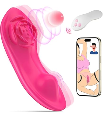 Wearable Panty Vibrator Rose Vibrator Clit Novelties