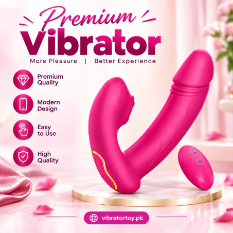 Clit Licker Plus G Spot Vibrator With Remote In Pakistan