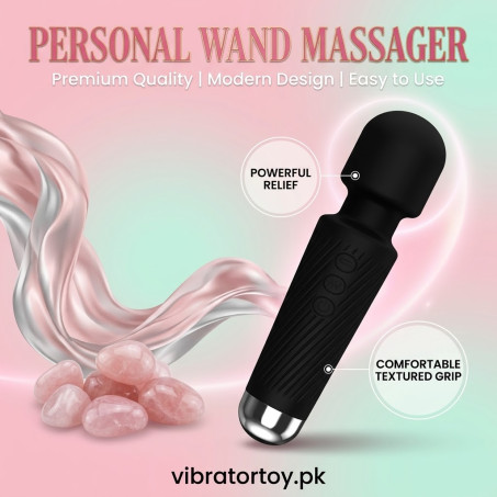 Electric Vibrator Wand, Adult Sex Toy Wand, G Spot Dildo, Clit Vibrator, Vibrators Massager In Pakistan