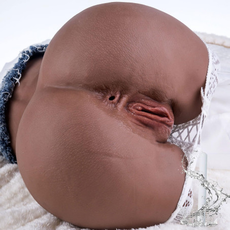 11lb Sex Doll Male Masturbator with Anal Vagina Sex Stroker Realistic Big Butt Brown Sex Dolls