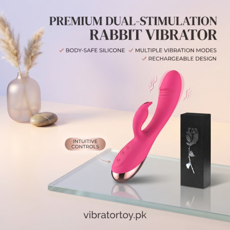 Rabbit G Spot Vibrator Sex Toys, 7 * 7 Vibrating In Pakistan