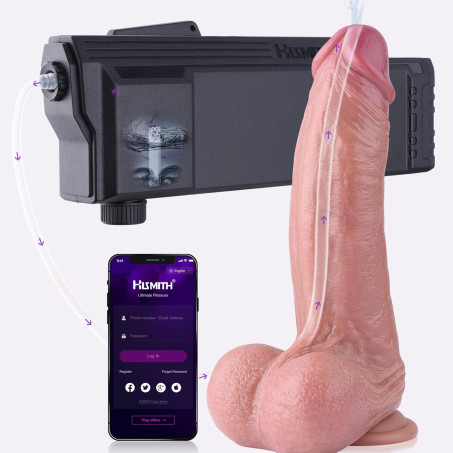 Hismith 10.5” Squirting Realistic Thick Dildo