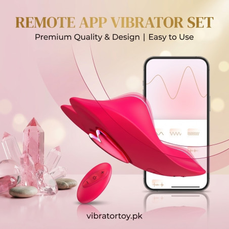 Remote Control Vibrator Couples Sex Toys, App Cellphone Wearable Couple Vibrator In Pakistan