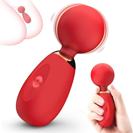 Vibrator Wand Sex Toys Women, Mini Vibrator Clitoral Stimulator