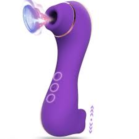 2 IN 1 Clitoral Sucking adult Vibrators with 10 Sucking