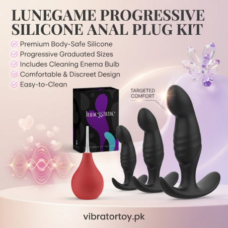 4PCS Silicone Butt Plug Set for Beginners Sex Toys In Pakistan