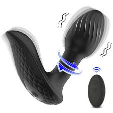 Vibration Modes Remote Control Silicone Butt Plug