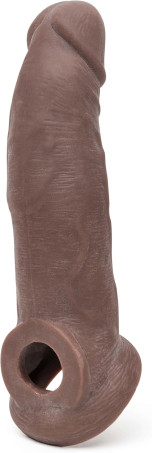 Real Feel Realistic Liquid Silicone Penis Extender and Girth Sleeve
