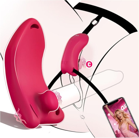 Couples Women App Remote Control Wearable Vibrator