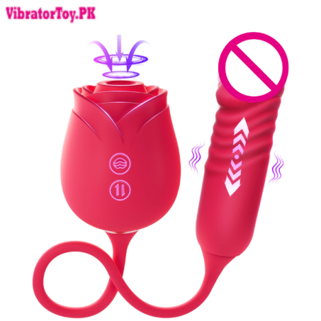 Vibrator Rose Sex Toys for Women In Pakistan