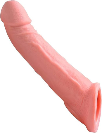Soft Liquid Silicone Extension Sleeve for Men – Textured, Flexible & Reusable